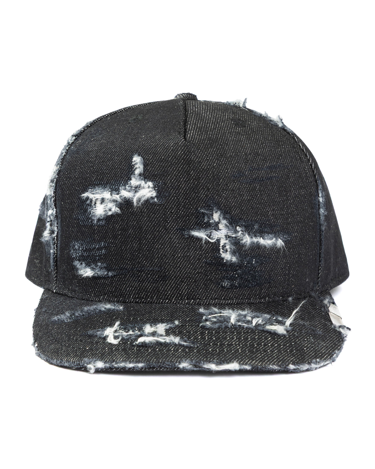 PLESSA DISTRESSED DENIM HAT