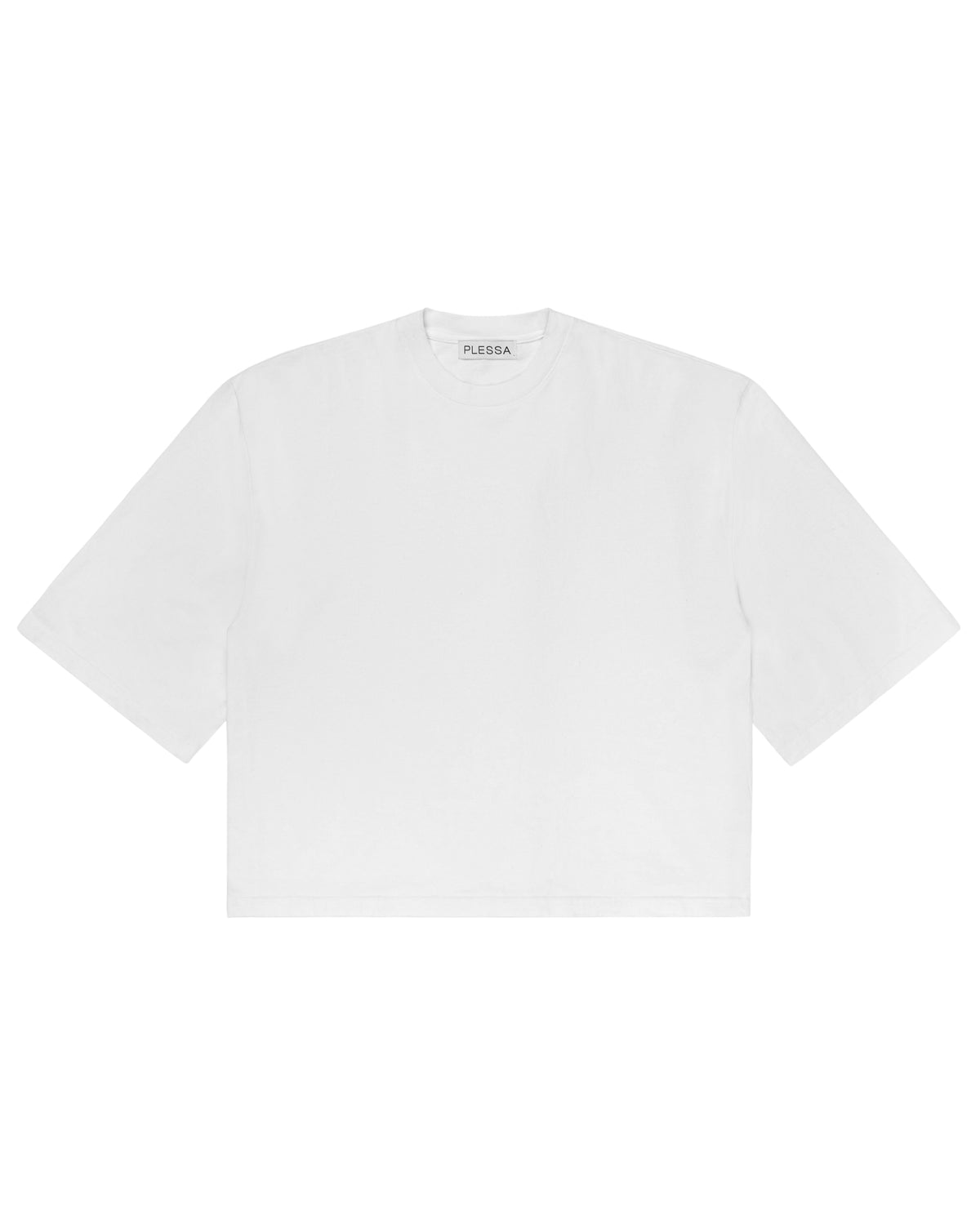PLESSA WHITE BOXY PLESSA TEE